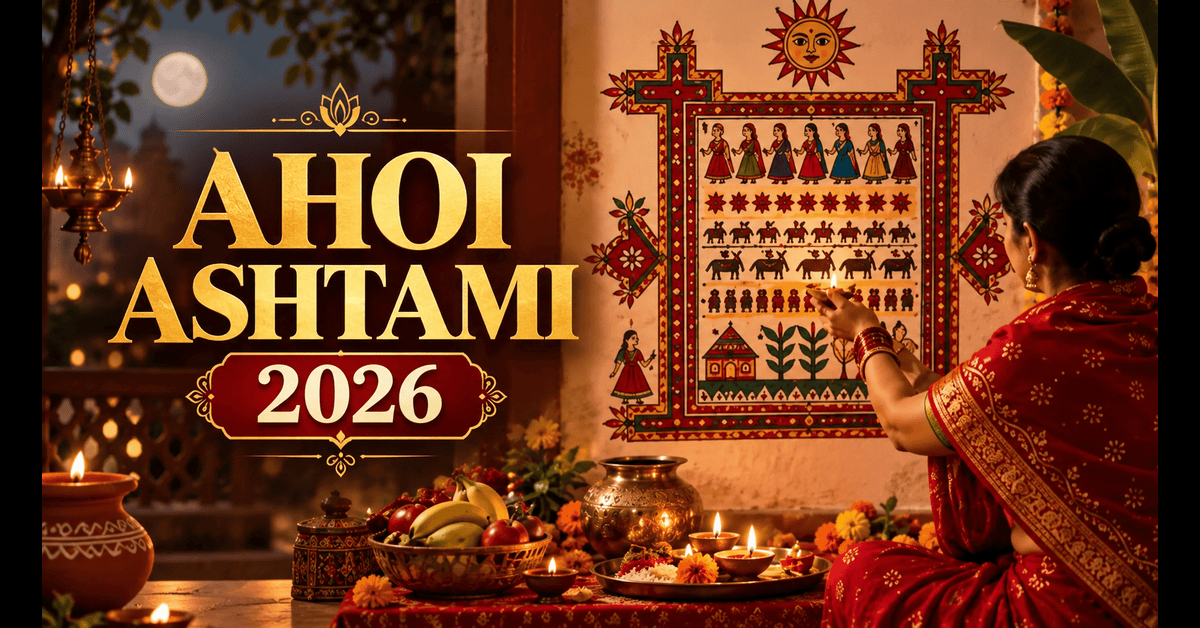 Ahoi Ashtami 2026: Date, Puja Muhurat, Vrat Vidhi & Significance